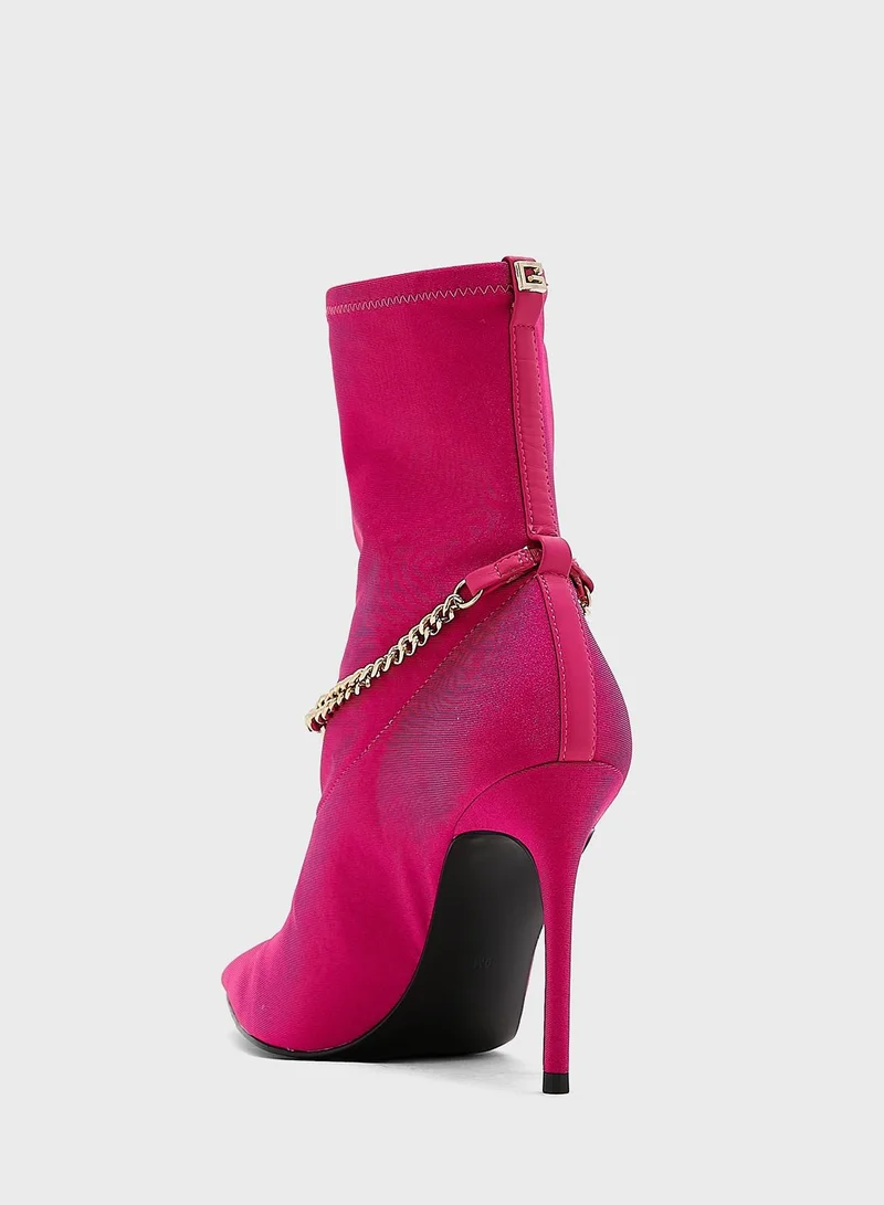GUESS Pointed Toe Ankle Boots