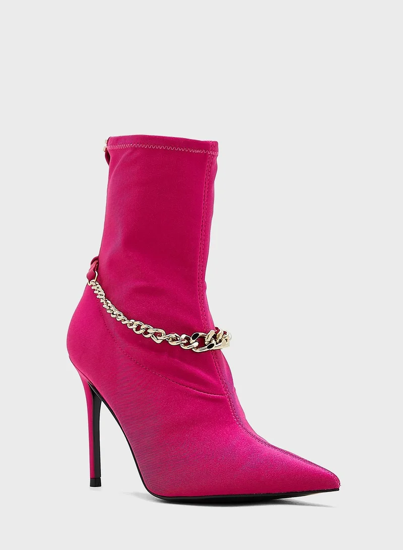 GUESS Pointed Toe Ankle Boots