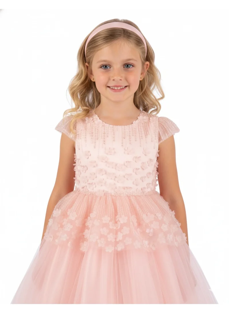 دىدانيالا فستان تول مزين بالزهور