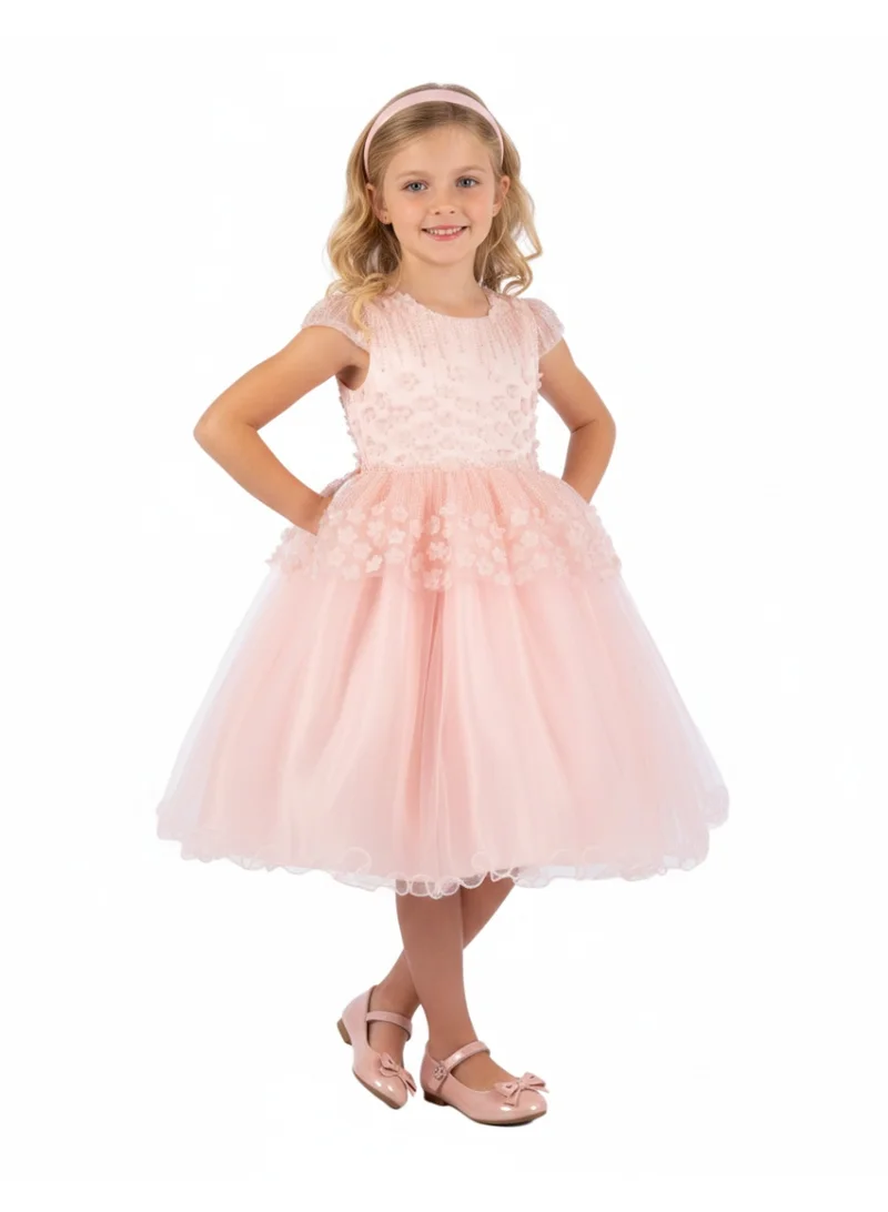 دىدانيالا فستان تول مزين بالزهور