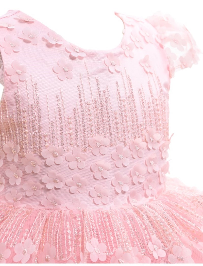 دىدانيالا فستان تول مزين بالزهور - Image 5