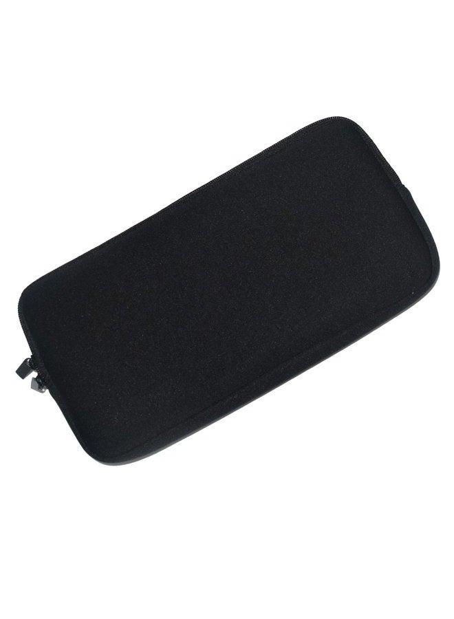 Wanty Black Color Neoprene New Portable Zipper Carry Case Cover Sleeve Skins Pouch Bags for Logitech Easy-Switch K810 / K811 and Apple MC184LL/B MC184CH and MLA22LL/A Wireless Bluetooth Keyboard - Image 4