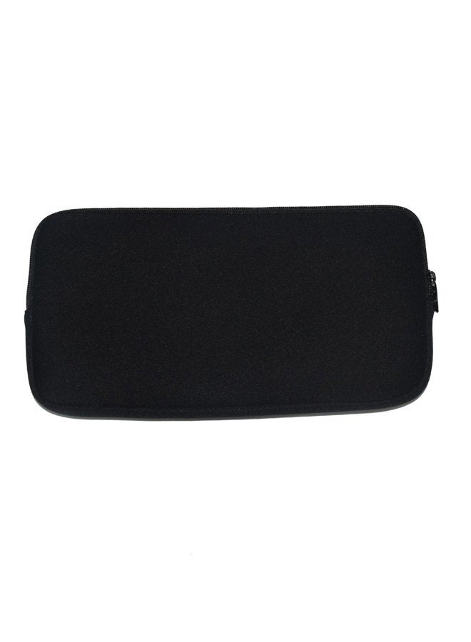 Wanty Black Color Neoprene New Portable Zipper Carry Case Cover Sleeve Skins Pouch Bags for Logitech Easy-Switch K810 / K811 and Apple MC184LL/B MC184CH and MLA22LL/A Wireless Bluetooth Keyboard - Image 3