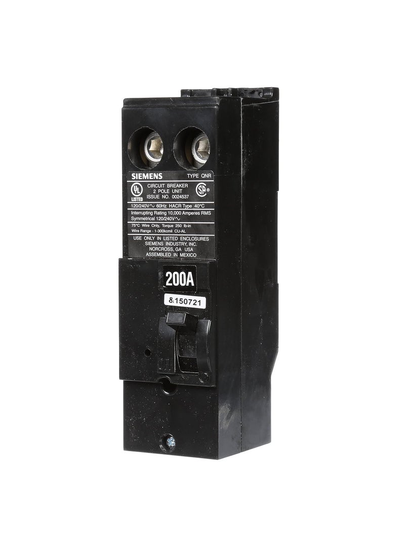 SIEMENS Siemens QN2200R 200Amp 2 Pole 240Volt Circuit Breaker  - Image 1