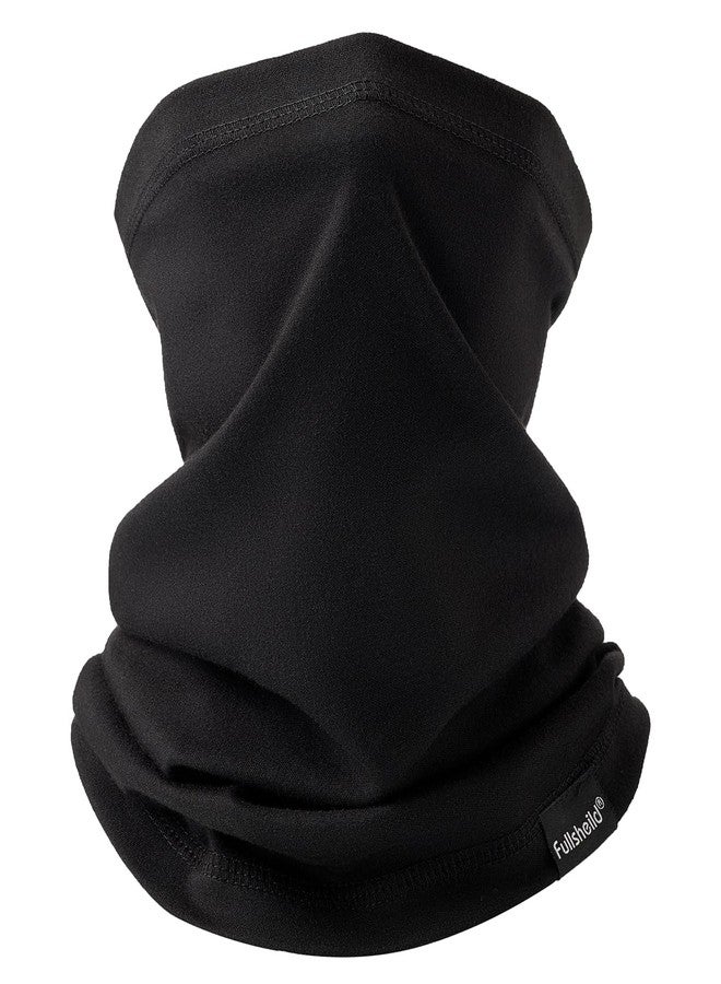 Fullsheild Summer FR Neck Gaiter 4OZ Flame Resistant Face Mask Black, Black, One size - Image 1