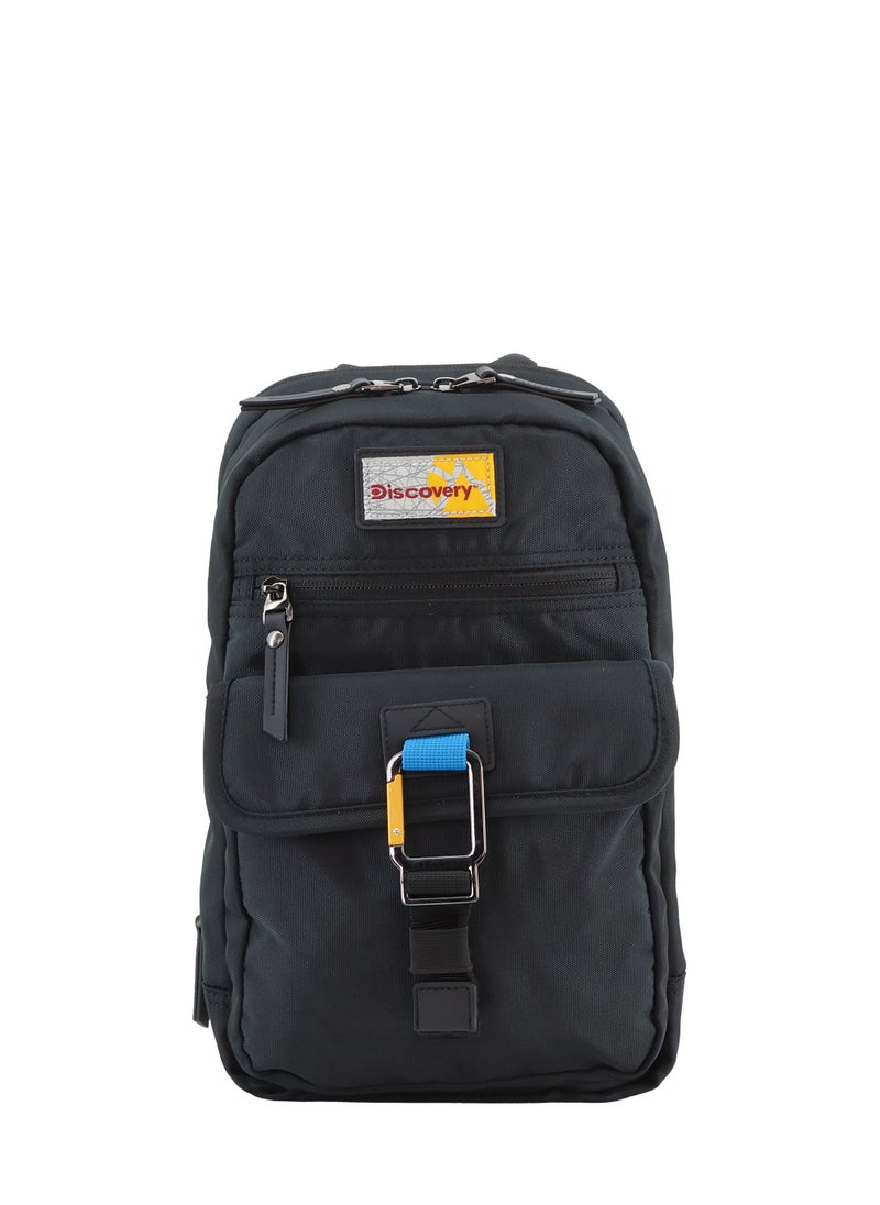 Discovery ICON Sling Bag 8L Black, Durable Lightweight Tablet Compartment Casual Shoulder Bag For Men And Women Removable Shoulder Strap Secure RFID Pocket - pzsku/Z5F06AF00F4A2E6460D20Z/45/_/1721997139/1f10e736-0ee7-4a8b-b3bc-097427703718