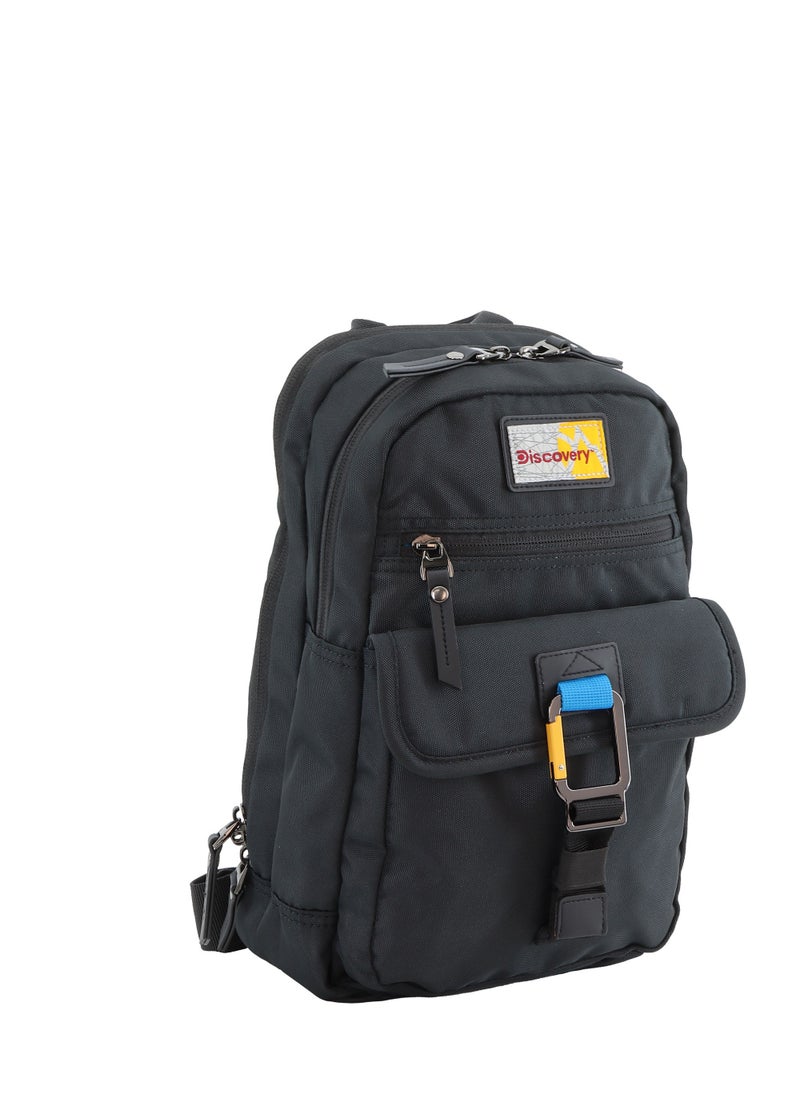 Discovery ICON Sling Bag 8L Black, Durable Lightweight Tablet Compartment Casual Shoulder Bag For Men And Women Removable Shoulder Strap Secure RFID Pocket - pzsku/Z5F06AF00F4A2E6460D20Z/45/_/1721997159/4183bf7e-9a27-4803-9430-a7ffc5df4498