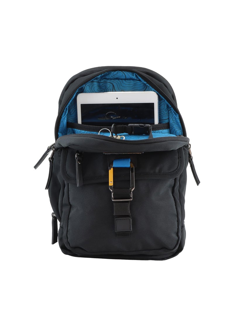 Discovery ICON Sling Bag 8L Black, Durable Lightweight Tablet Compartment Casual Shoulder Bag For Men And Women Removable Shoulder Strap Secure RFID Pocket - pzsku/Z5F06AF00F4A2E6460D20Z/45/_/1721997169/4acf0e15-bed2-4498-a7f9-f5607903454e