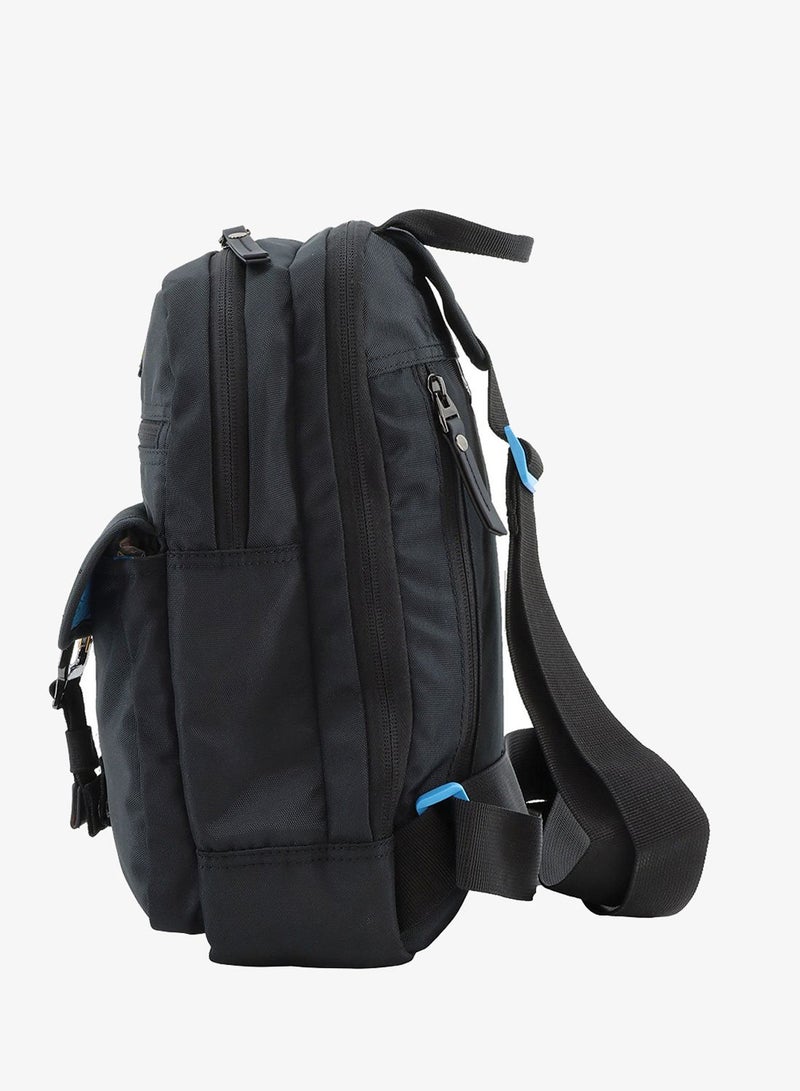 Discovery ICON Sling Bag 8L Black, Durable Lightweight Tablet Compartment Casual Shoulder Bag For Men And Women Removable Shoulder Strap Secure RFID Pocket - Image 3