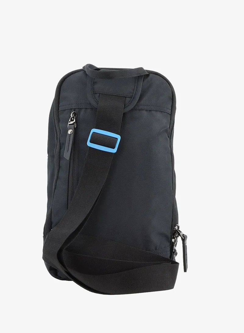 Discovery Black Discovery ICON Sling Bag 8L Black, Durable Lightweight Tablet Compartment Casual Shoulder Bag For Men And Women Removable Shoulder Strap Secure RFID Pocket  | Best Price UAE