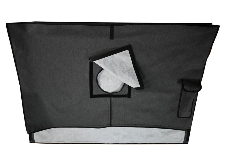 acoveritt Outdoor 55" TV Set Cover,Scratch Resistant Liner Protect LED Screen Best-Compatible with Standard Mounts and Stands(Dark Gray) - Image 5