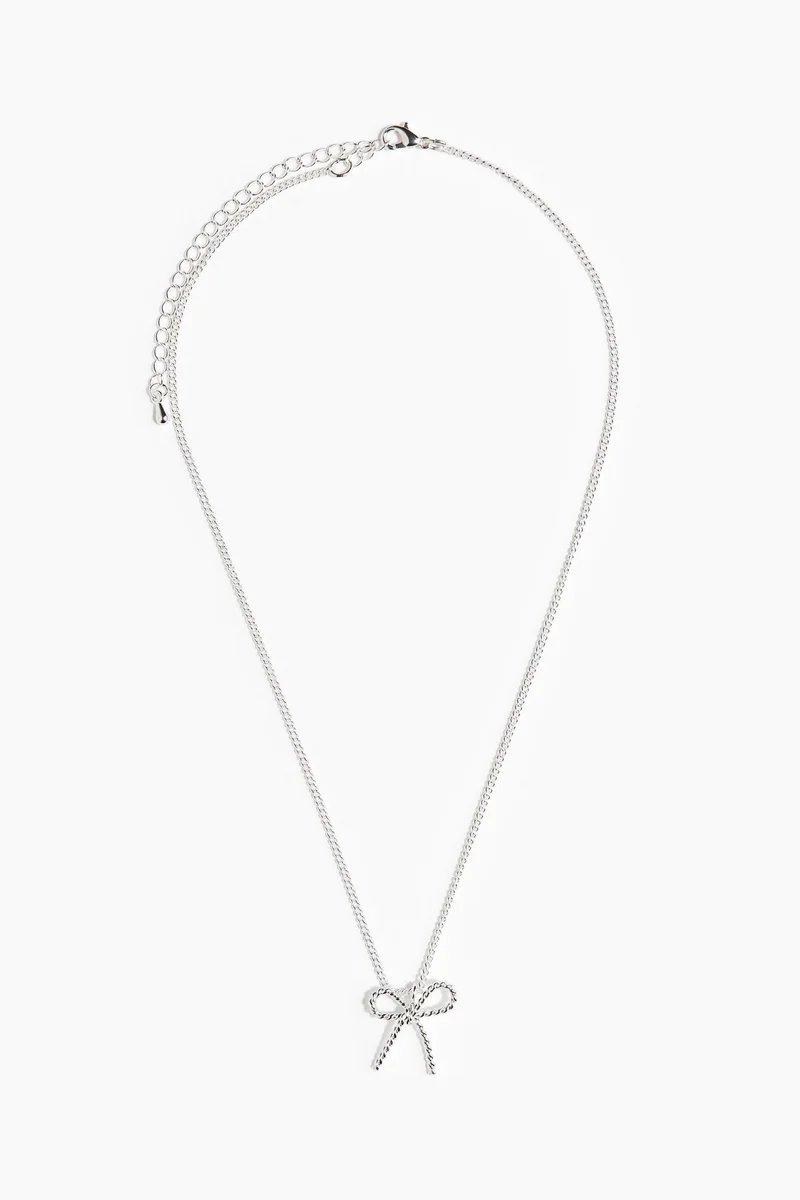 H&M Bow-pendant necklace