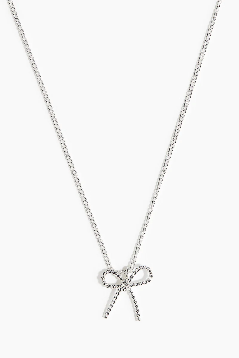 H&M Bow-pendant necklace