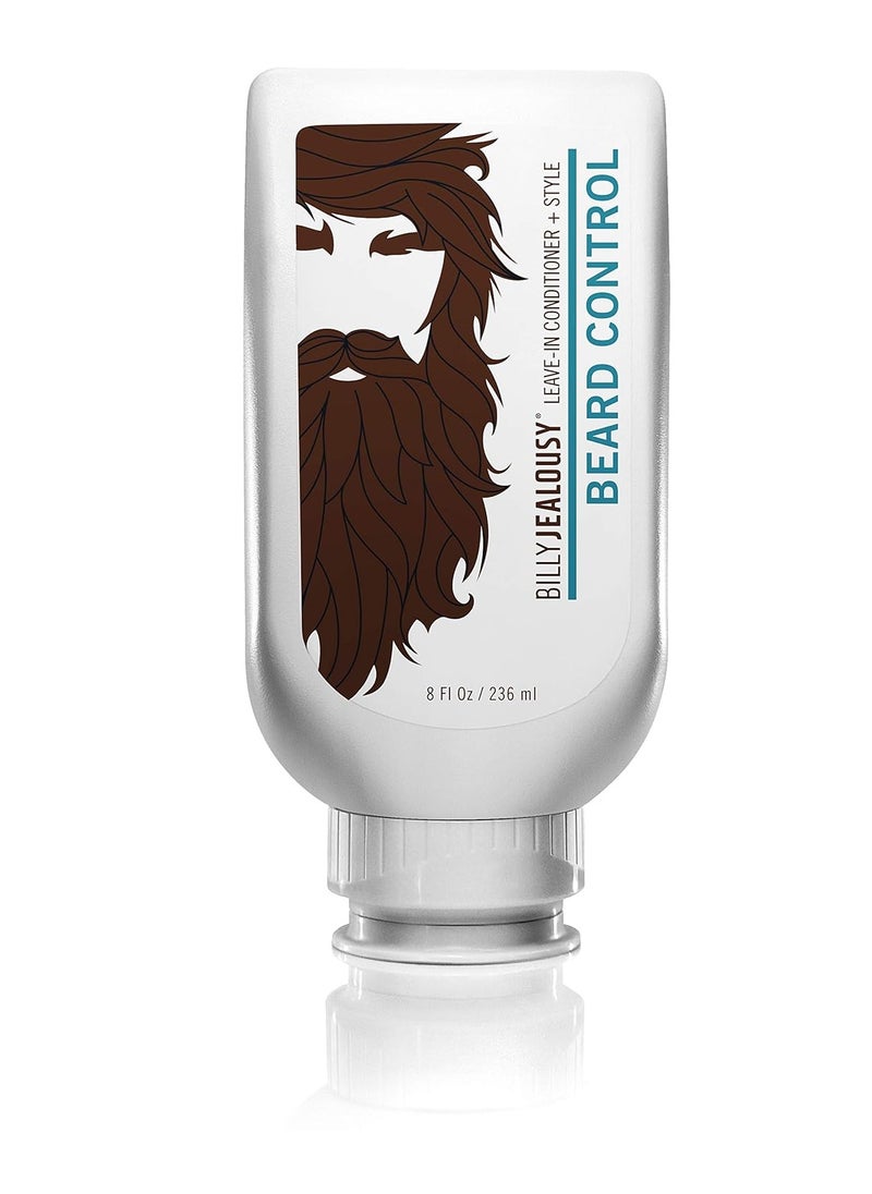 Billy Jealousy Billy Jealousy Beard Control Leave In Beard Conditioner for Men with Aloe Leaf Juice and Jojoba Seed Oil, Softens Hair and Skin, Light Hold with Matte Finish  - Image 1