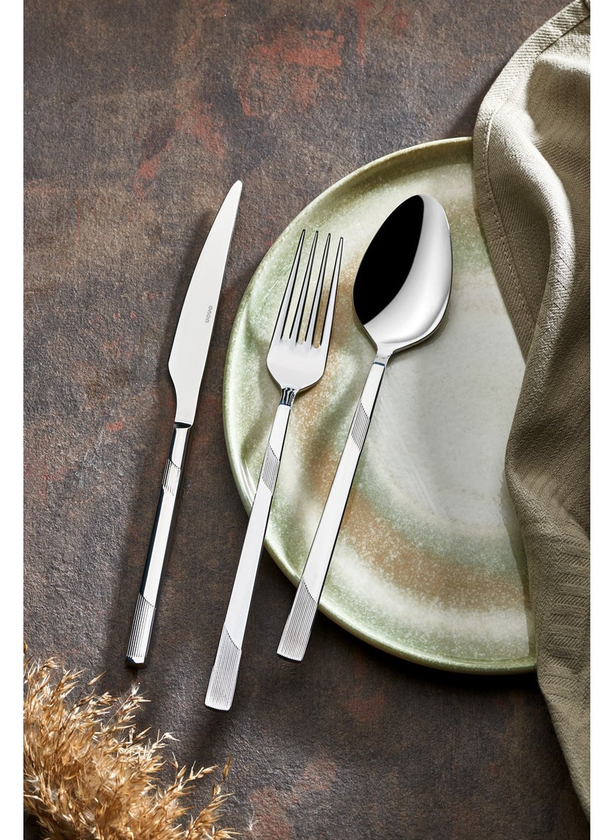 Onon İnci 24 Piece Fork Spoon Knife Set 18/10  - Image 1