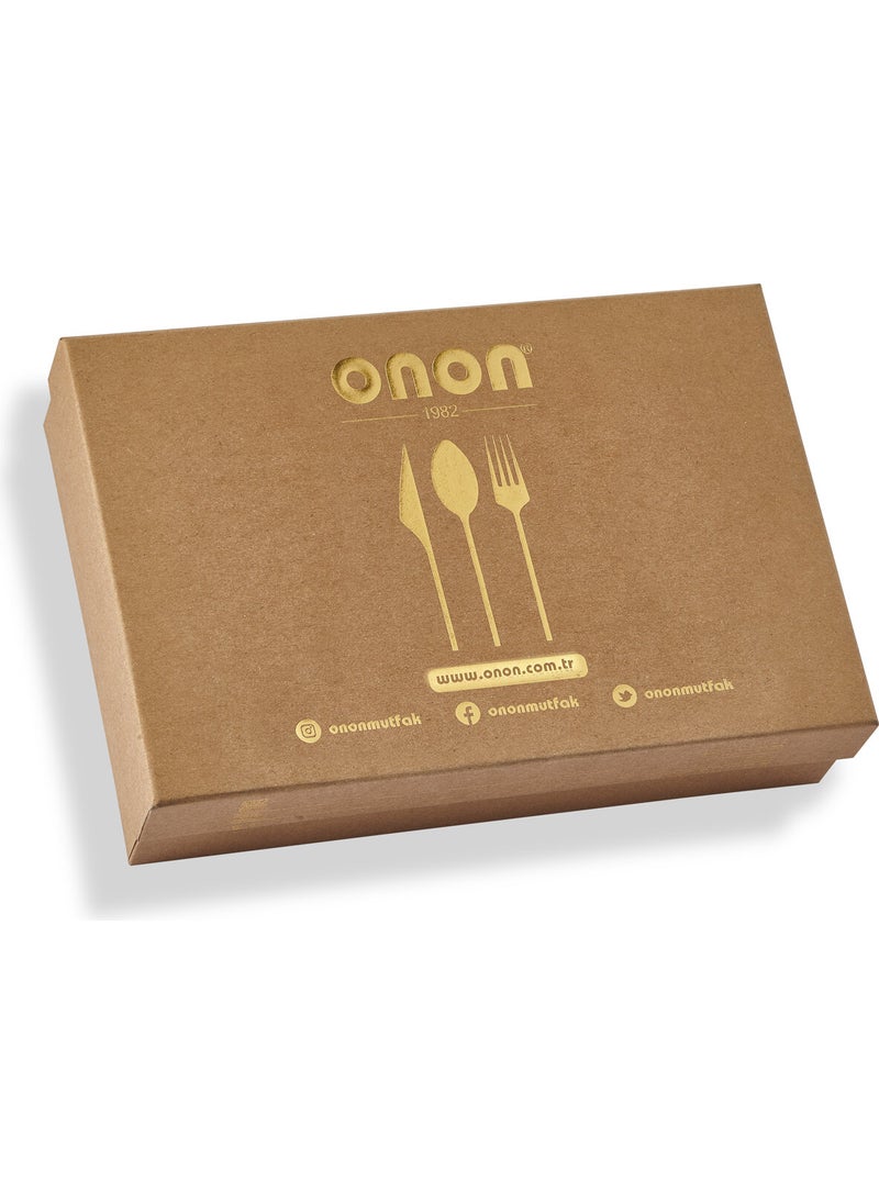Onon İnci 24 Piece Fork Spoon Knife Set 18/10  - Image 2
