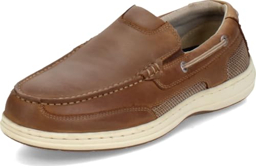 Dockers Men's Tiller Boat Shoe, Dark Tan, 9.5 W US - Image 1