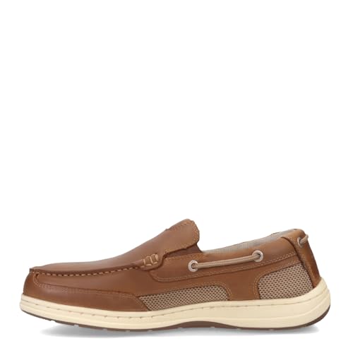 Dockers Men's Tiller Boat Shoe, Dark Tan, 9.5 W US - Image 5