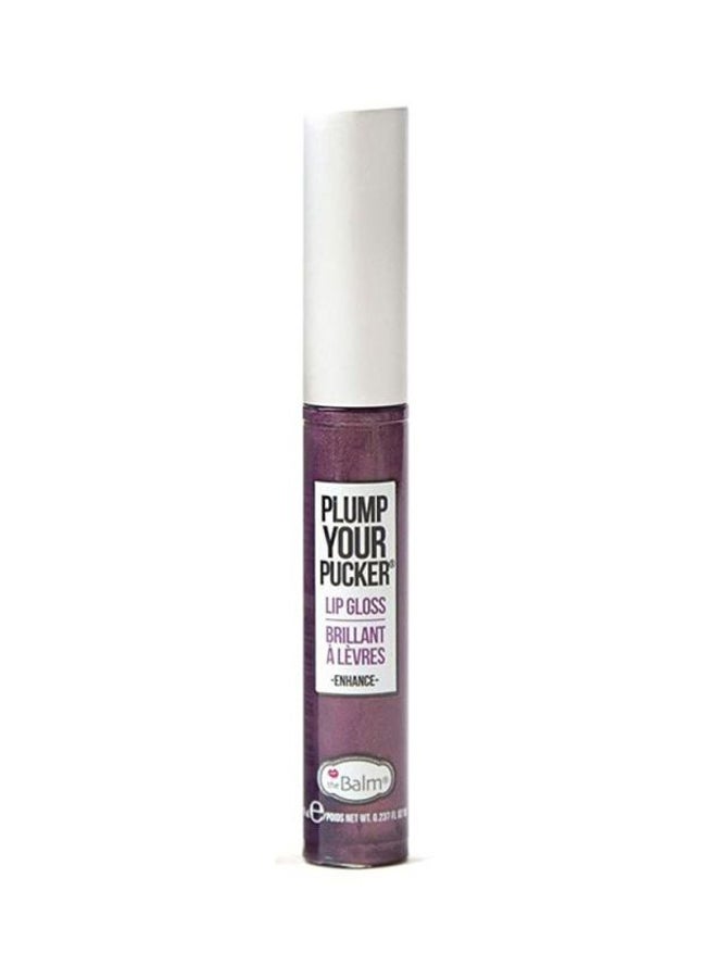 theBalm Plump Your Pucker Lip Gloss Enhance - Image 2