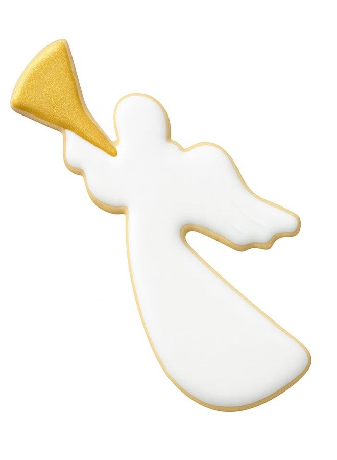 Foose Angel Gabriel Cookie Cutter 4.25 Inch -Tin Plated Steel Cookie Cutters - Angel Gabriel Cookie Mold - Image 3