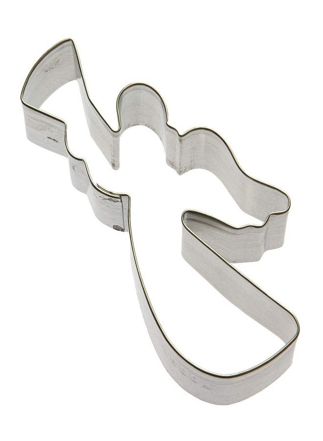 Foose Angel Gabriel Cookie Cutter 4.25 Inch -Tin Plated Steel Cookie Cutters - Angel Gabriel Cookie Mold - Image 2
