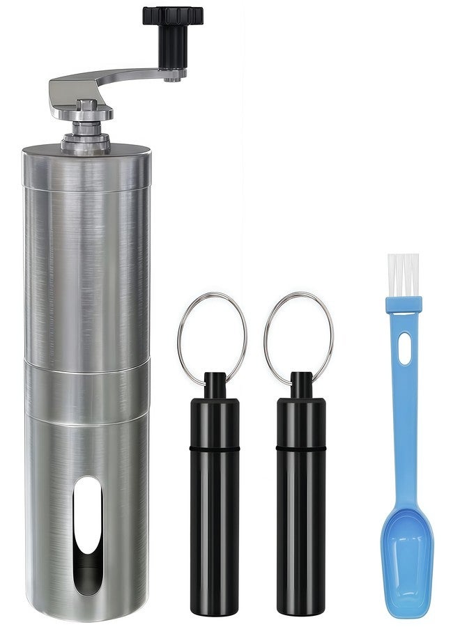 MuYuDaDi Pill Crusher Stainless Steel with Ceramic Burr for Fine Powder Grinding | Adjustable Manual Grinder for Elderly Care, Feeding Tube & Pet Pills - Image 1