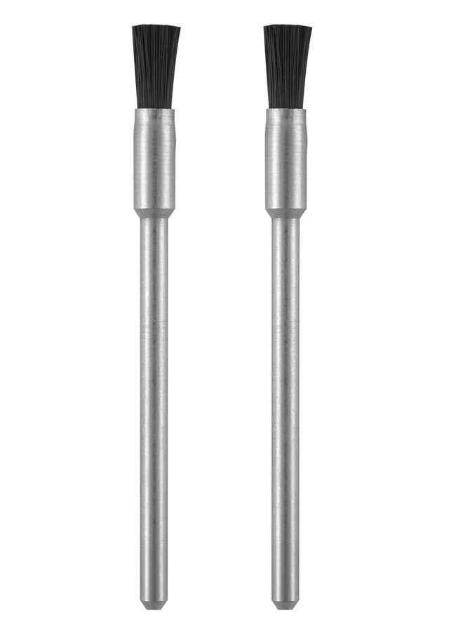 Dremel 405-02 Nylon Bristle Brushes (2 Pack), 1/8" Diameter - Image 2