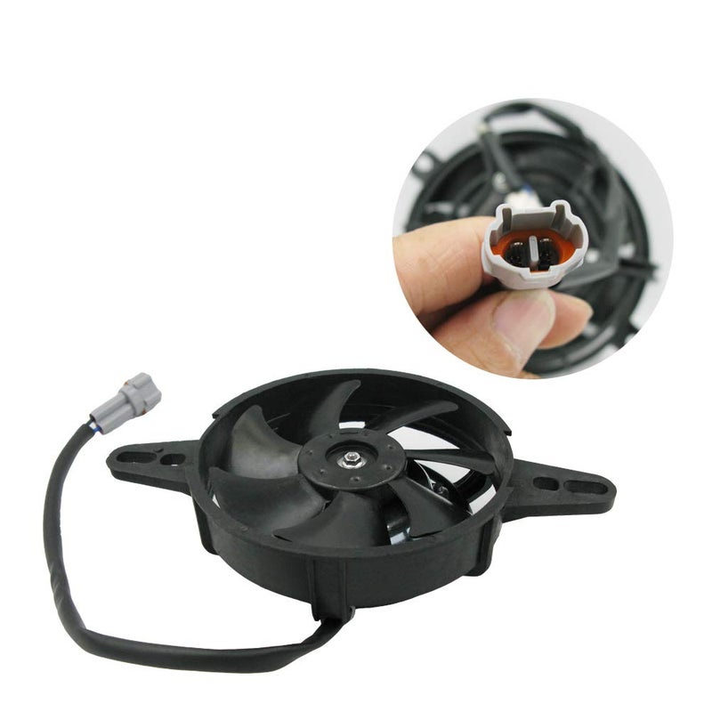 PROOTOM OTOM Universal Motorcycle Radiator Cooling Fan Oil Cooler Water Cooler Electric Fan 4inch 5inch for All Dirt Bike Motocross ATV (4 Inches) - Image 1