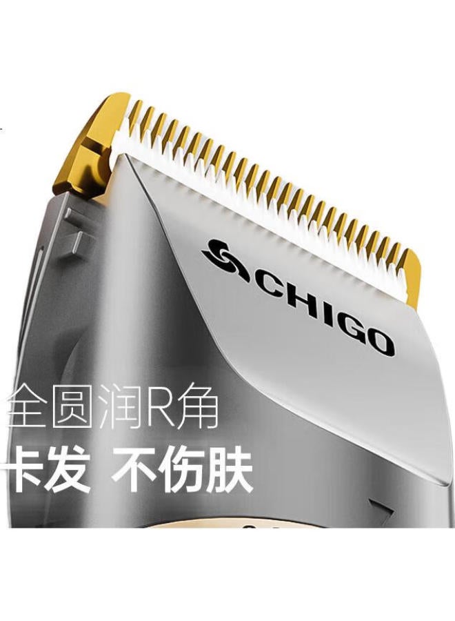 CHIGO Electric Hair Clipper Hair Pusher Electric Push Scissors Professional Household Adult Children Baby Haircut Hair Clipper Hair Clipper Haircut Knife Self Haircut Artifact Tool Full Set 938Q - Image 2