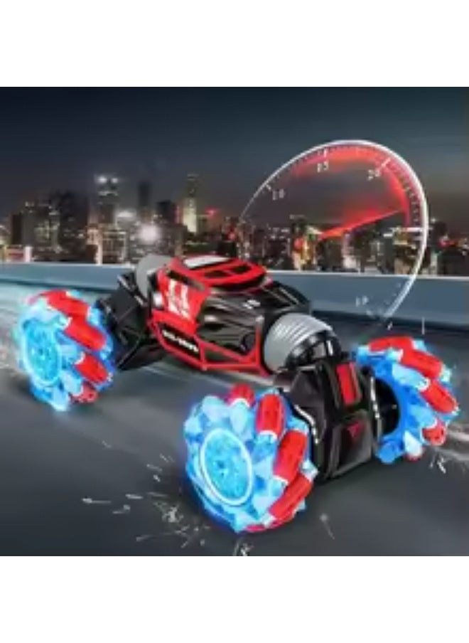 TOY GARDEN Gesture RC Car – 4WD 2.4GHz Double-Sided Rotating Buggy, 360° Flip Stunt Car with Lights & Music, Birthday Toy for Boys & Girls  - Image 1
