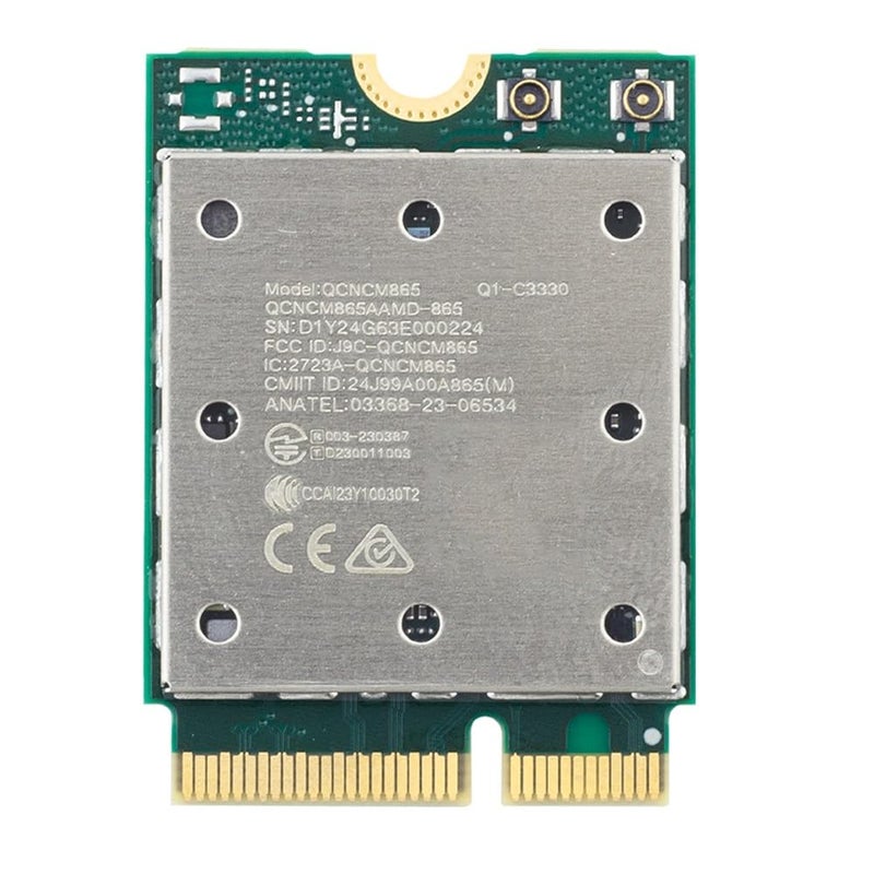 DERAPID WiFi 7 Card QCNCM865-5.8Gbps Tri-Band 802.11be Wireless Adapter, 2.4/5/6GHz BT 5.3 M.2 Key E for PC Laptop Windows 11 Only, Includes WiFi Antennas Compatible with Intel & AMD - Image 2