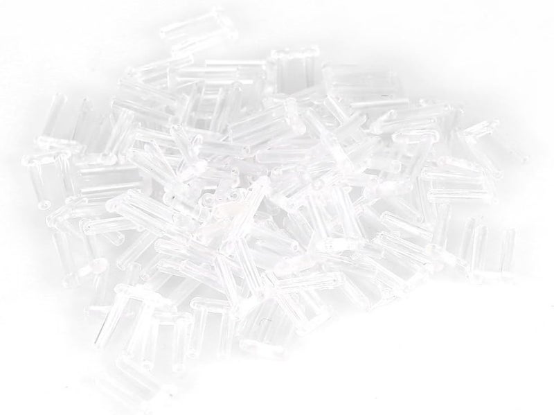 klarako 100pcs Rimless Glasses Accessories, New Plastic Compression Sleeves klarako 3 Types (#1) - Image 1