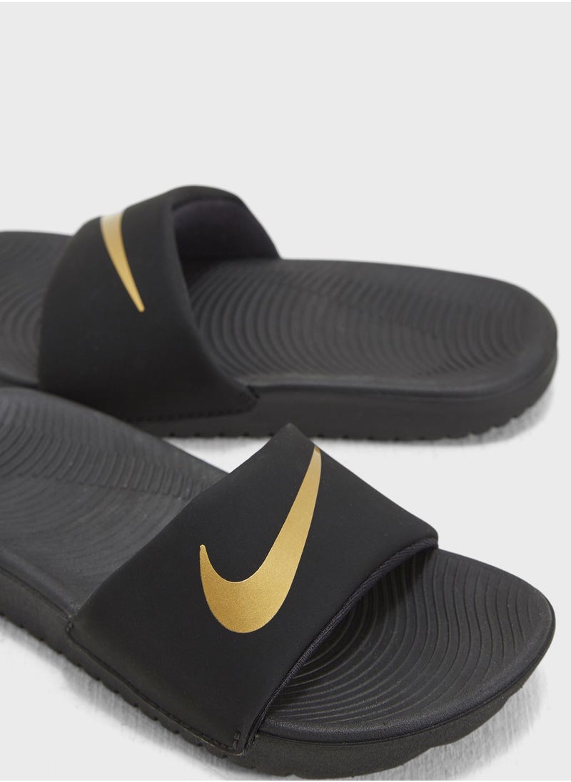 Nike Kids Kawa Slides  - Image 4