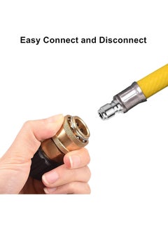 Y&D Pressure Washer Adapter Set, 3/8 Inch Quick Connect Fittings, Stainless Steel Fittings for Gun Power Hose, Car Spray Connector, 5000 PSI  - Image 4
