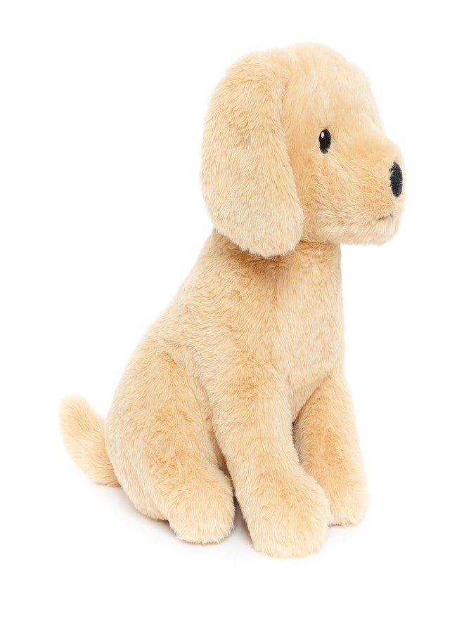 WEIGEDU Golden Retriever Stuffed Animal Dog Puppy Plush Toy with Embroidered Eyes for Babies, Boys, Girls, Kids - No Hard Parts, 12 inches - Image 1