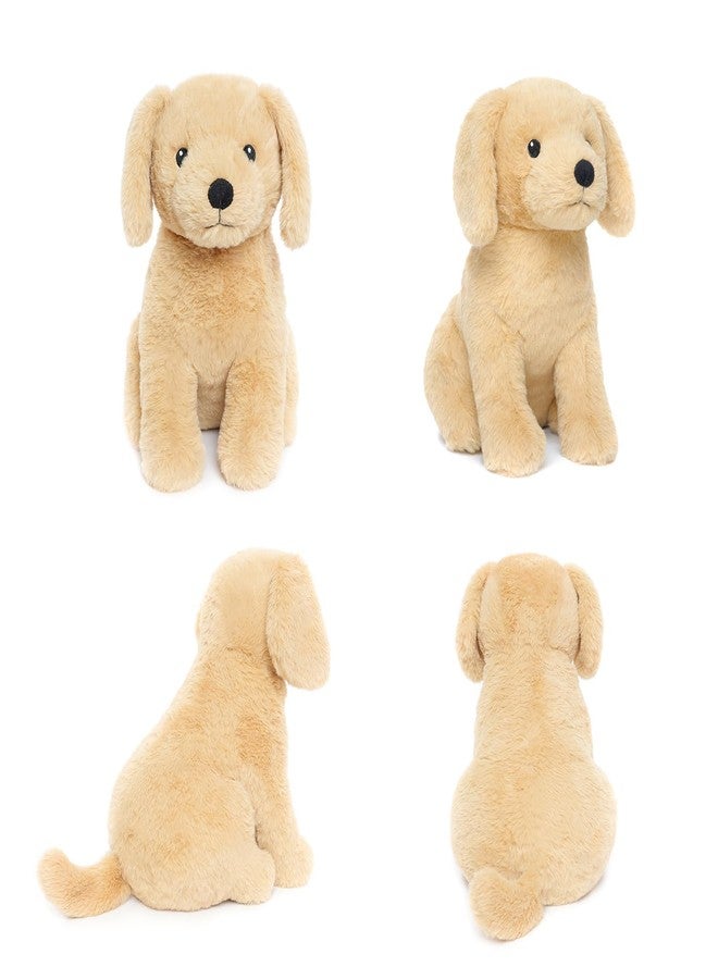 WEIGEDU Golden Retriever Stuffed Animal Dog Puppy Plush Toy with Embroidered Eyes for Babies, Boys, Girls, Kids - No Hard Parts, 12 inches - Image 4