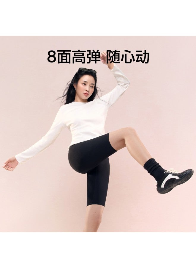 SIINSIIN Celebrity Same Style Shark Pants For Women, Wearable Outdoors, Autumn Slimming High-Waist Tummy Control Lifting Yoga Sports Base Pants Bicycle Shorts - Image 5