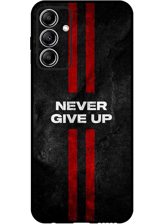 إيروريكس جراب واقٍ مضاد للخدش ومقاوم للصدمات لهاتف Samsung Galaxy A55 Never Give Up Stripes متعدد الألوان Mcsga55A529 - Image 1