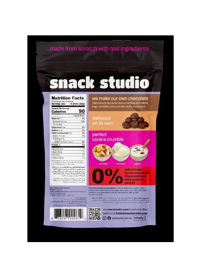 Snack Studio Double Choco-chip Cookie Drops 180g - Image 2
