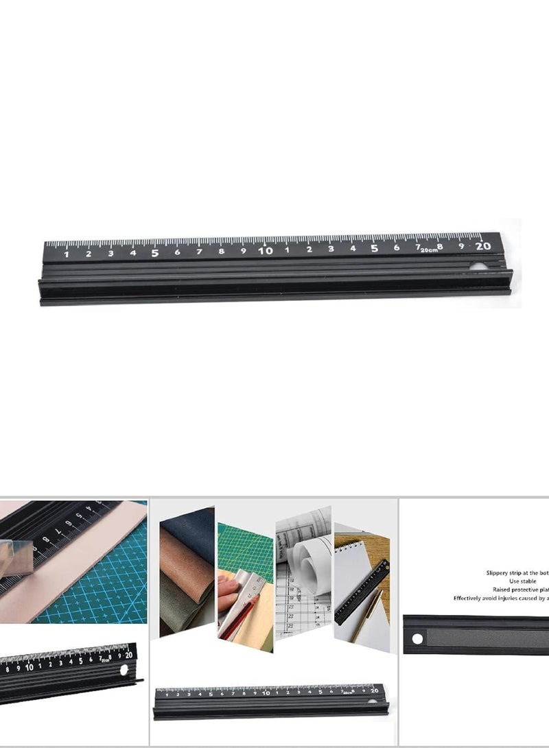 GGOOT Cutting Ruler L-Type Measuring Tool Hardware Accessory Replacement for Length Measurement(L Type 20cm) - Image 5