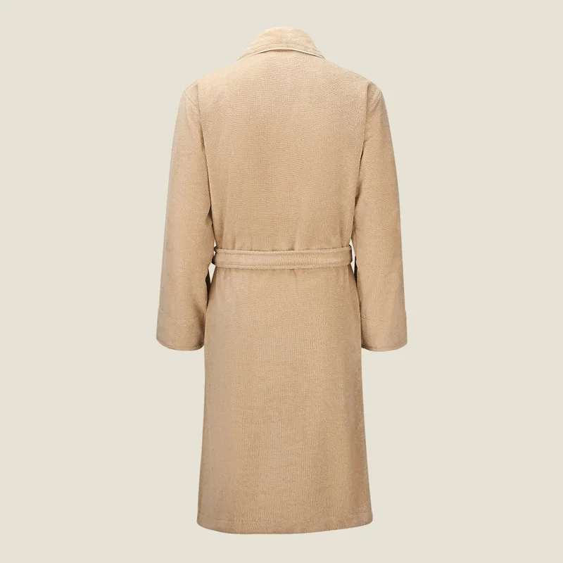 DWELL HOTEL ELEGANCE BATH ROBE-XL-BEIGE
