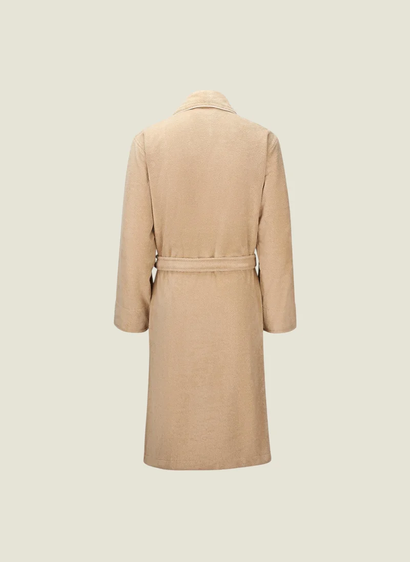 Dwell HOTEL ELEGANCE BATH ROBE-XL-BEIGE