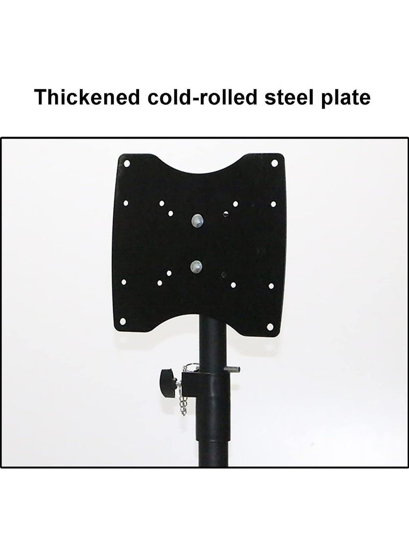 XiuWoo TV Stand Tripod TV Stand Height Adjustable Display Floor TV Stand for 14-32 Inch Swivel Foldable Stand Mount Max 200x200mm, - Image 4