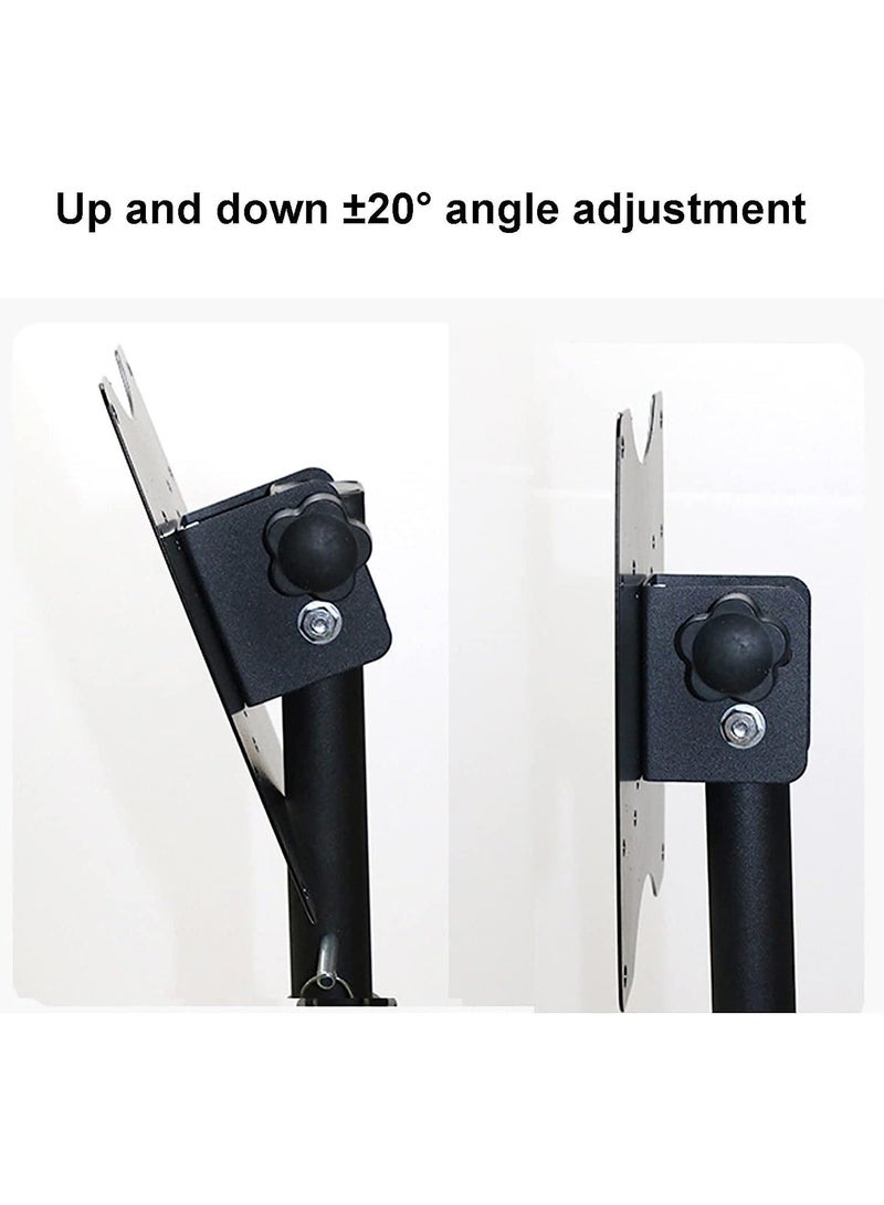 XiuWoo TV Stand Tripod TV Stand Height Adjustable Display Floor TV Stand for 14-32 Inch Swivel Foldable Stand Mount Max 200x200mm, - Image 2