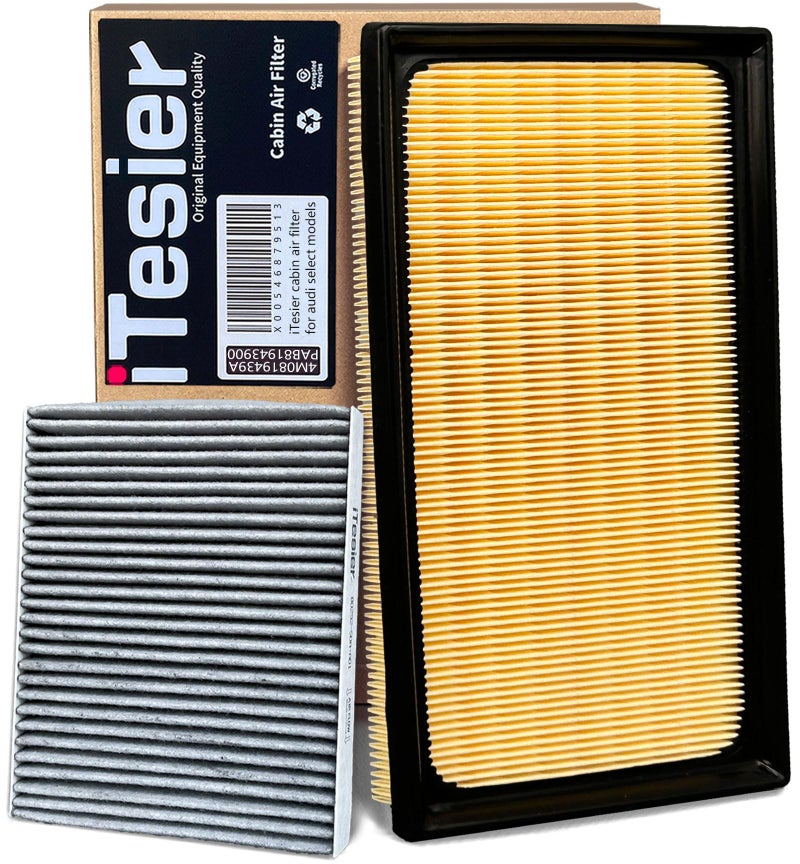 ITESIER Cabin Engine Air Filter for RAV4 Hybrid (2019-2025), Sienna (2021-2025), Camry Hybird (2018-2025), Highlander/Grand Highlander Hybrid (2020-2025), RAV4 Prime (ONLY FOR 2.5L HYBRID) - Image 1