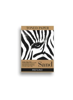 FABRIANO Fabriano Toned Paper Pad Sand, Size - A4, 120 GSM (Contains- 50 Sheets) 