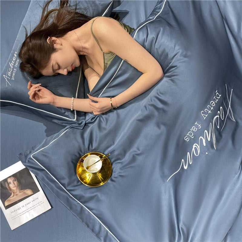 Bedding Bag Bedding for Boys Quilt Quilt Cover Printed Quilt Cover Soft Bedroom Bed Cover (Double Room) (Syss480 1.8M Bed 4 Pieces) - Image 2