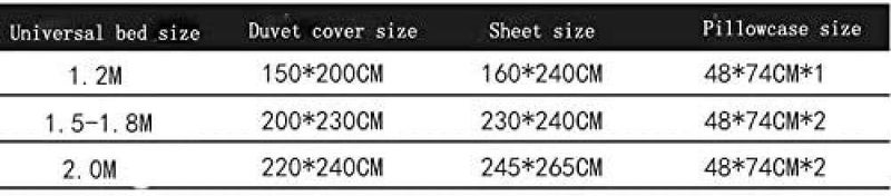 Bedding Bag Bedding for Boys Quilt Quilt Cover Printed Quilt Cover Soft Bedroom Bed Cover (Double Room) (Syss480 1.8M Bed 4 Pieces) - Image 4