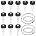 CZMZHFC 459A 12pcs Ignition KeysKubota Tractor Key Compatible with SVL75 SVL90 SVL95 Track LoadersKubota Equipment Replacement Keys for SVL752 SVL75C SVL902C SVL952S SVL952SC More - Image 2