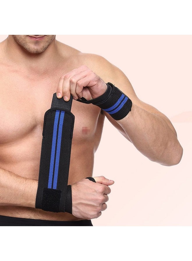 FIT FOCUS FIT FOCUS Premium Combo of Gym Shaker with Wrist Band and Mini Gripper for Gym & Fitness Kit|Gym Shaker|Workout Bottle|Wrist Wrap|Gym Hand Band|Fingers|Sports Grip (Black+Blue) - Image 4